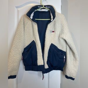 Tommy Hilfiger reversible Sherpa jacket